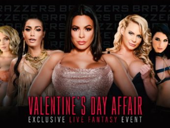 A Brazzers LIVE: Valentine's Day Affair Porn